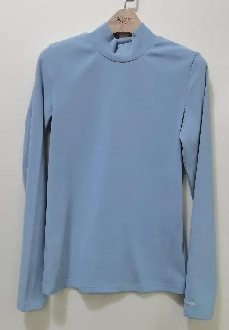 Blusa Feminina Térmica com Gola Alta Manga Longa
