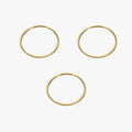 Anel Ultrafino 0,5 mm com Banho Ouro 18K