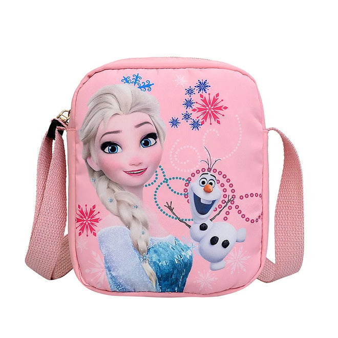 Pequena Bolsa Frozen Para Meninas Rosa