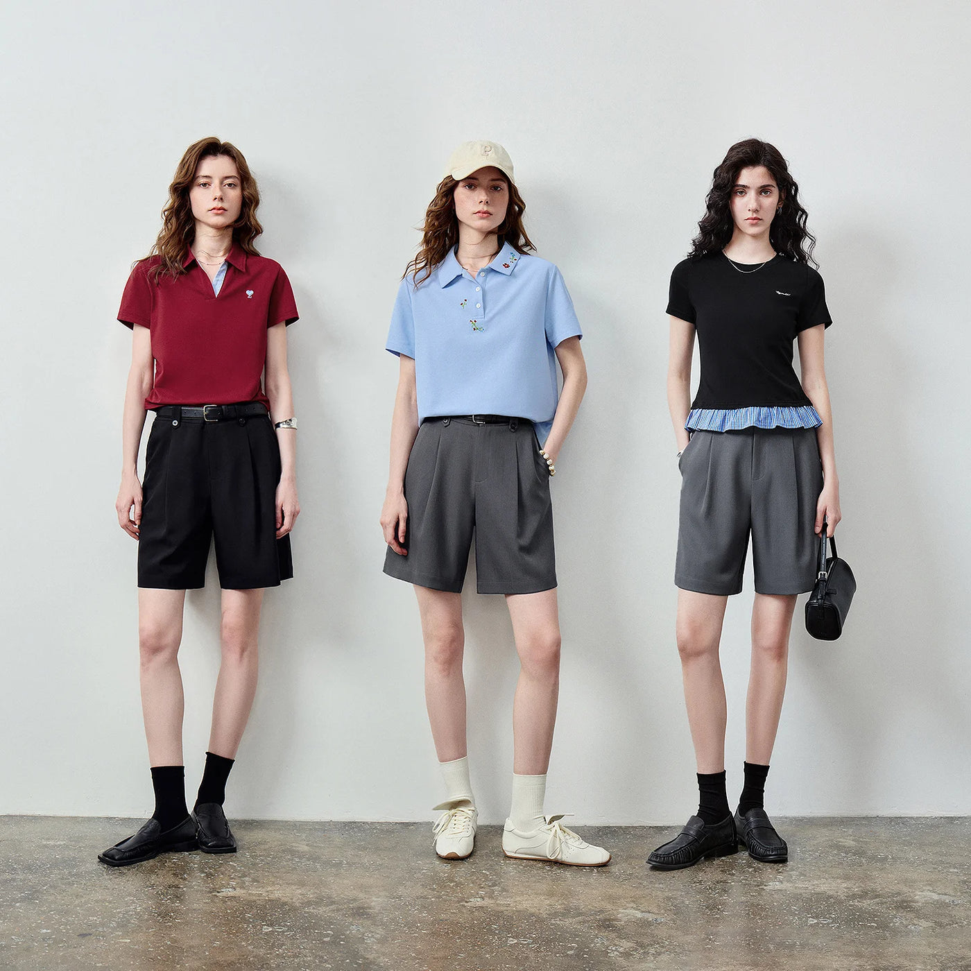 Shorts Alfaiataria Feminino com Cós Elástico