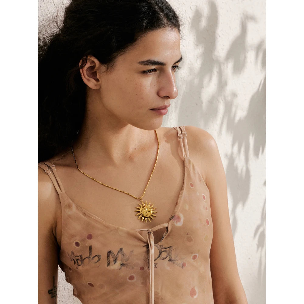 Colar Feminino Gota em Aço Inoxidável 2