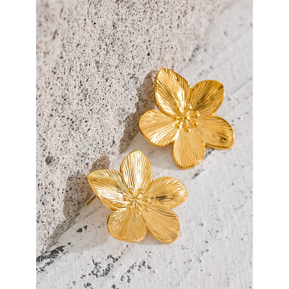 Brinco Flor Vintage