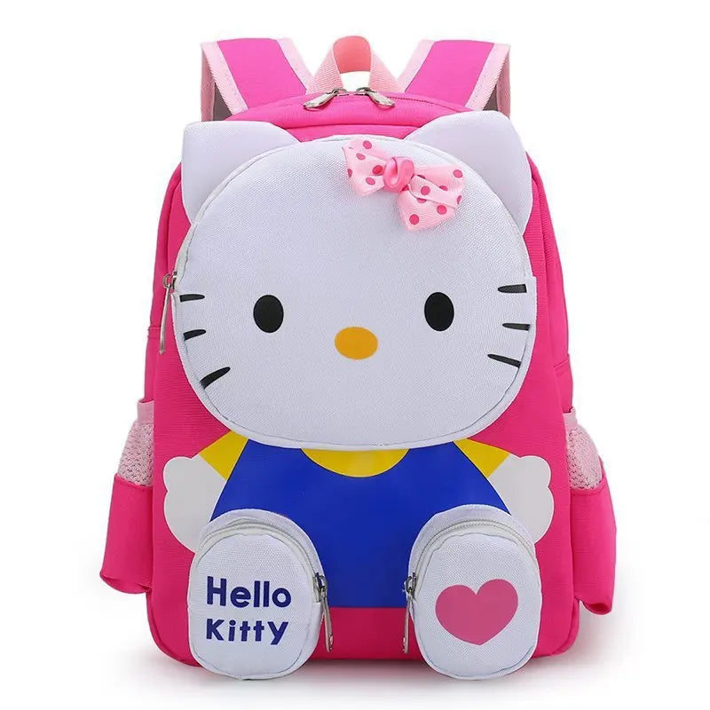 Mochila Escolar Para Meninas Hello Kitty Rosa