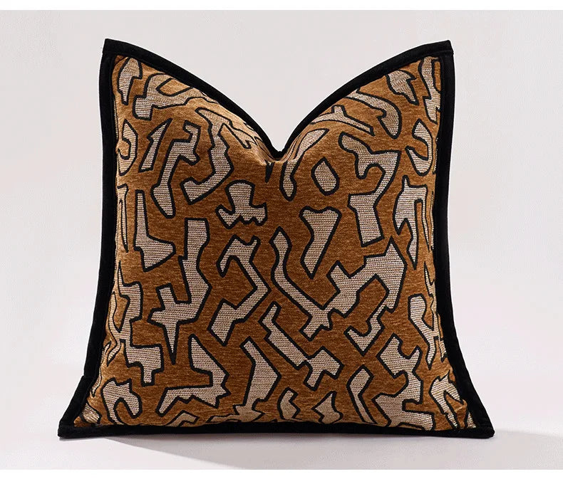 Cushion covers em chenille para sofá decorativos 45x45cm e 50x50cm — imagem 13