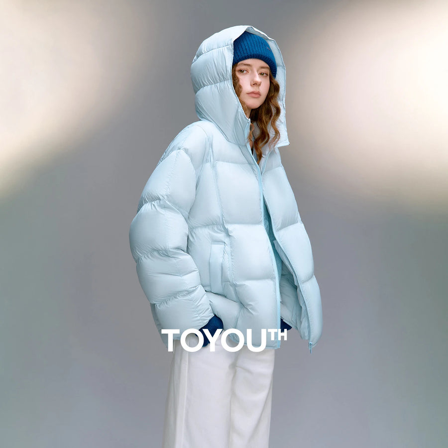 Jaqueta Puffer Feminina Ultrafina 90% Plumas