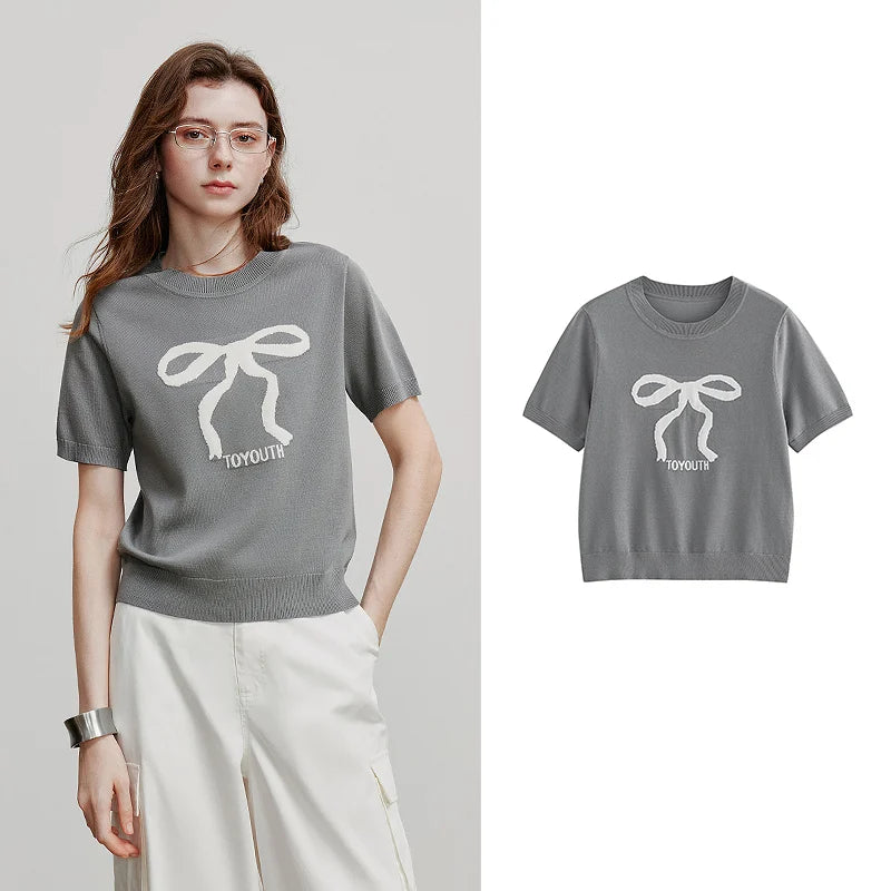 Blusa de Tricô Leve para o Verão