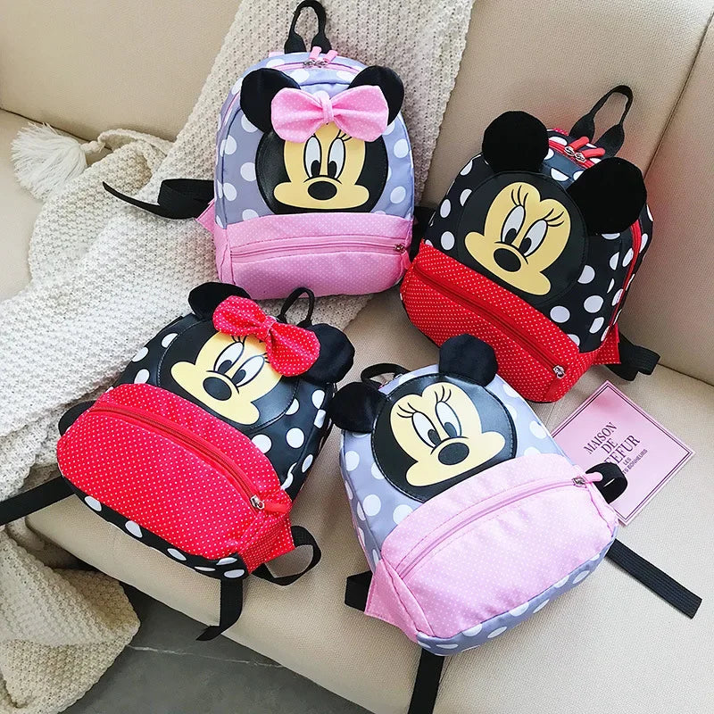Mini Mochila Minnie Super Fofa Para Meninas