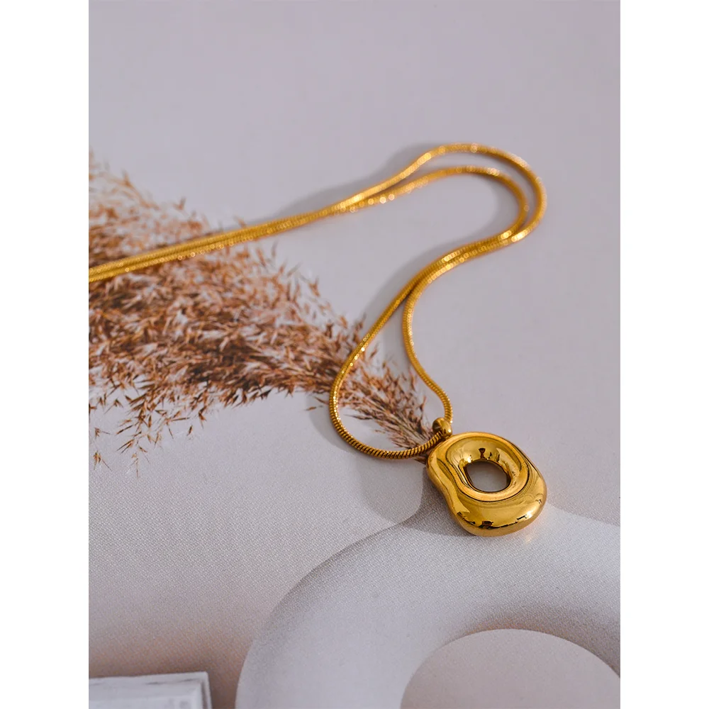 Colar Feminino Gota em Aço 316L 2