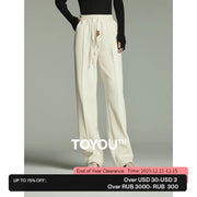 Calça Moletom Feminina Peluciada Wide Leg
