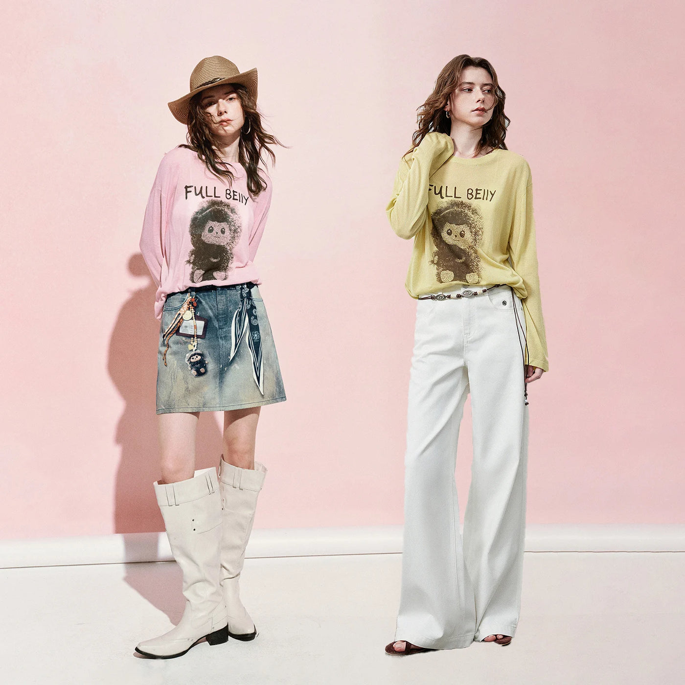 Blusa Feminina de Linho Oversized com Ombro Deslocado
