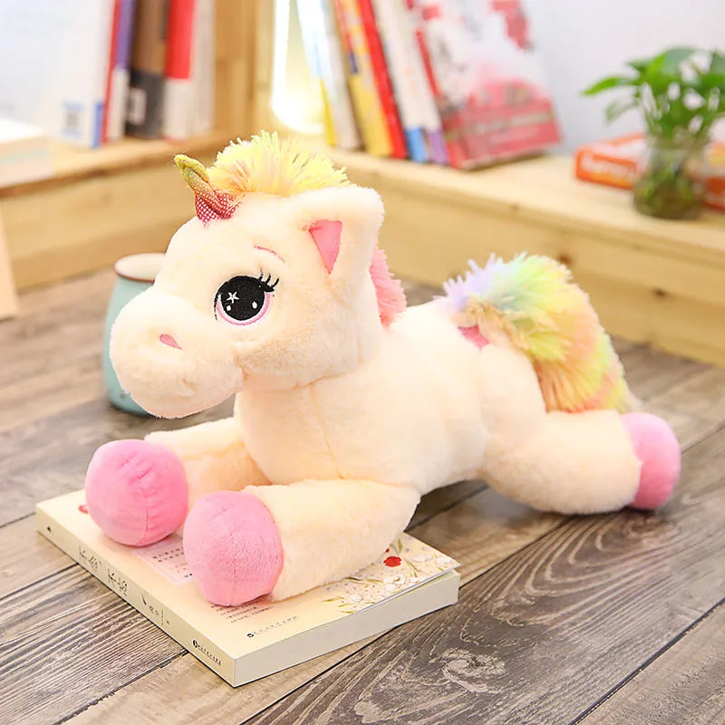 Brinquedo de pelúcia de unicórnio - My Little Pony 60cm Rosa