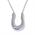 Colar Feminino Gota em Aço 316L 4 Prata