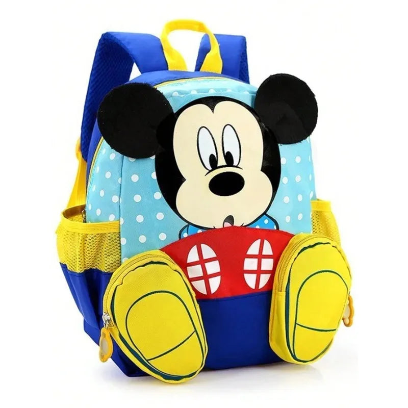 Mochila Infantil Masculina Mickey Mouse Reforçada