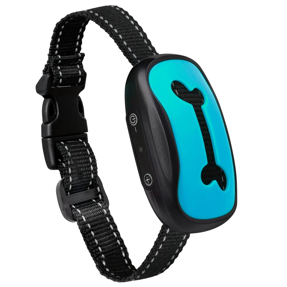 Coleira educativa inofensiva Ultrasonica Sem Choque - PetTraining® Bone Blue