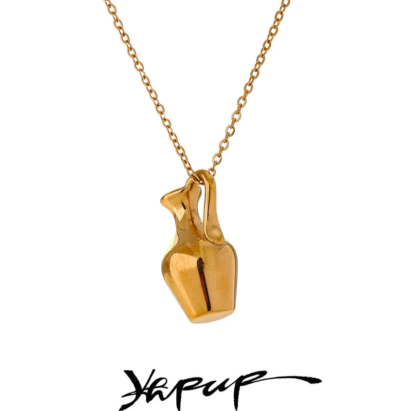 Colar Feminino Gota em Aço Inoxidável 9