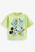 Camisa Masculina Infantil Mickey Tamanhos de 9 meses-7anos Verde