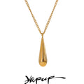 Colar Feminino Gota em Aço Inoxidável 7