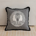 All-Seeing Eye Cosy Throw Cushion Cover Retro Boho Big Yellow Pupil Celestial Alchemy Cosmic Symbol Pillow Case Velvet Home Deco