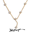 Colar Feminino Gota com Zircônia em Aço Inoxidável 7