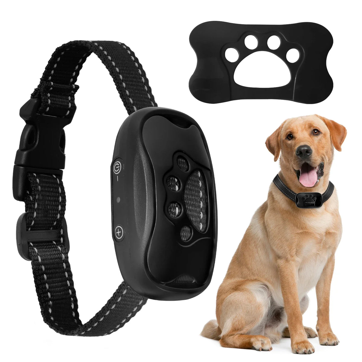 Coleira educativa inofensiva Ultrasonica Sem Choque - PetTraining® Black