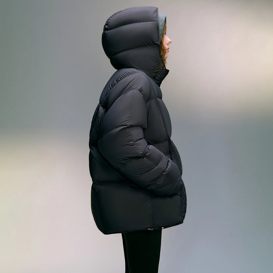 Jaqueta Puffer Feminina Ultrafina 90% Plumas