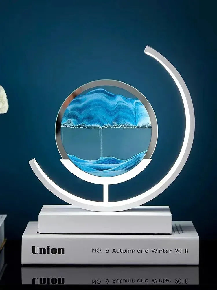 Luminária Home Art Decorativa LED Mountains Branca | Delamantina