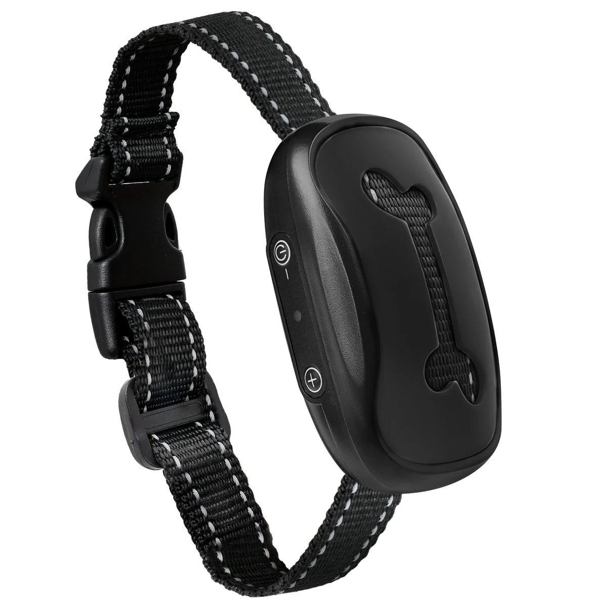 Coleira educativa inofensiva Ultrasonica Sem Choque - PetTraining® Bone Black