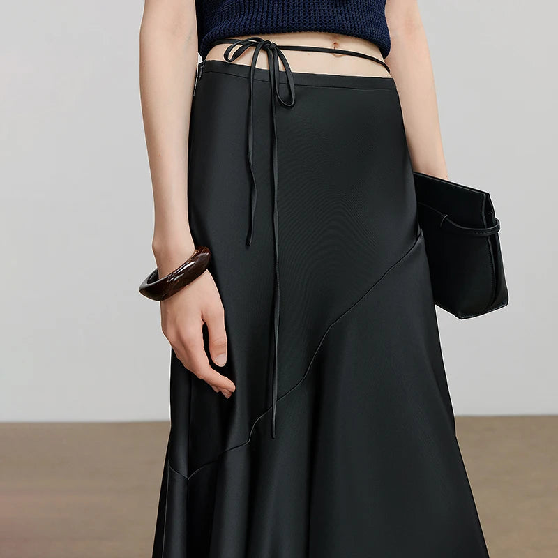 Saia Midi Feminina Rodada