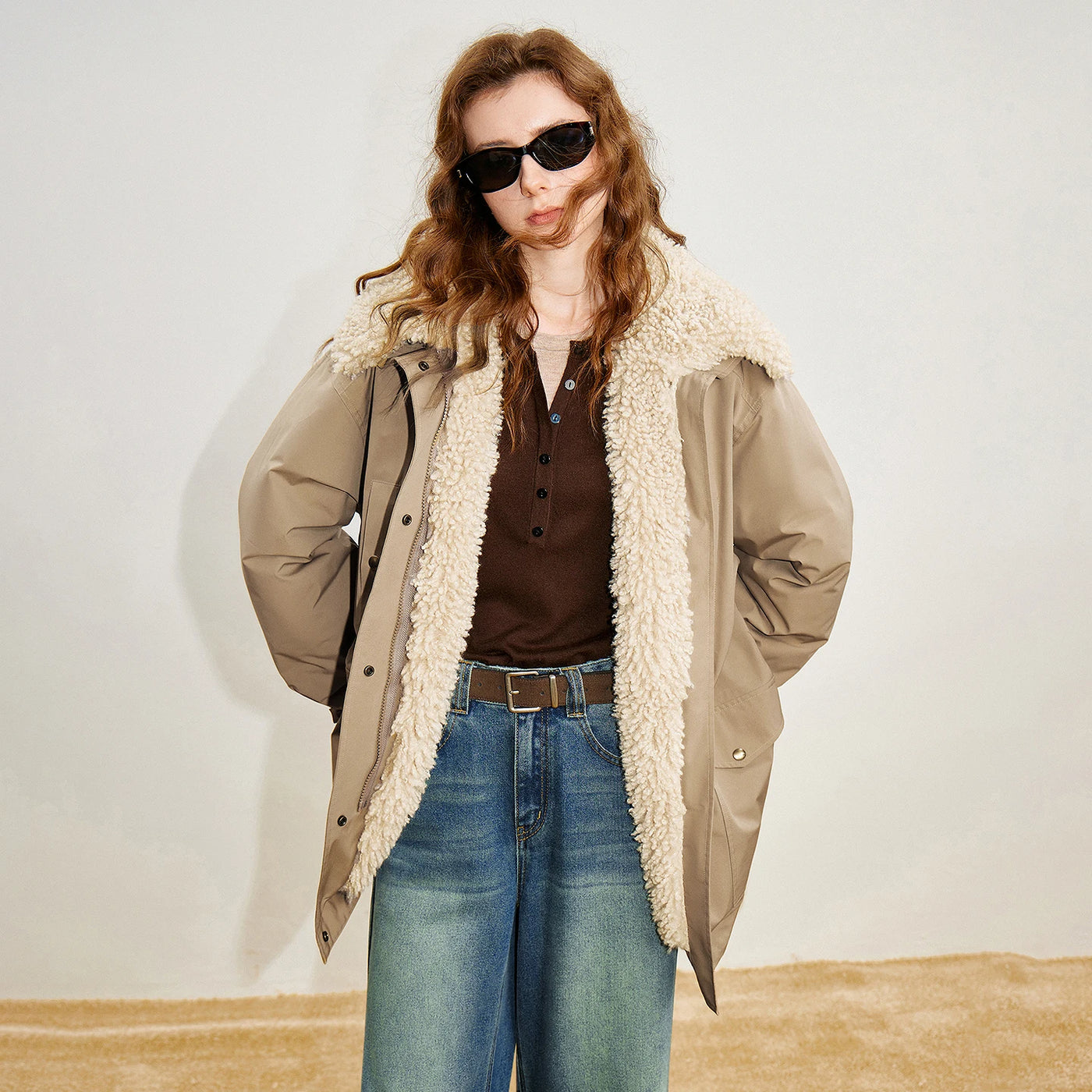 Casaco Puffer Feminino Longo 90% Plumas com Fleece