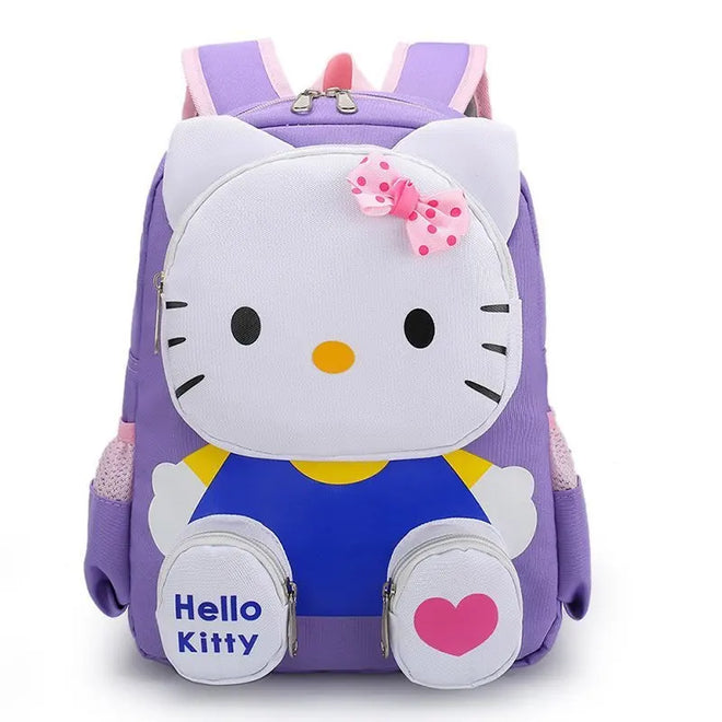 Mochila Escolar Para Meninas Hello Kitty