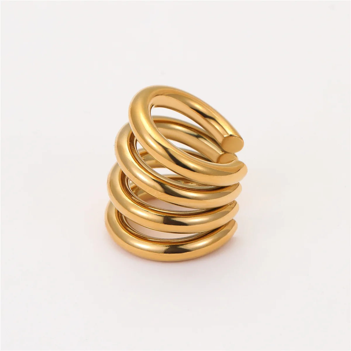 Ear Cuff C Minimalista em Aço Inoxidável
