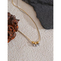 Yhpup 316L Stainless Steel Smooth Metal Heart Love Pendant Necklace Waterproof Attractive Collar Jewelry Accessories