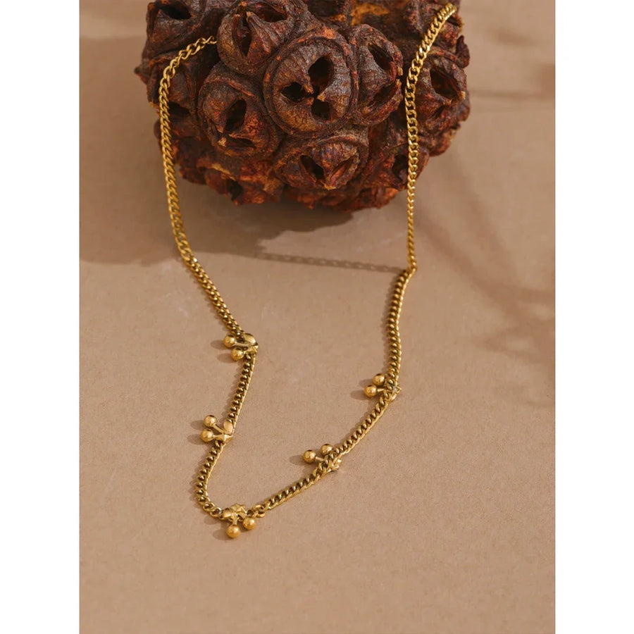 Colar Feminino Gota em Aço Inoxidável 11