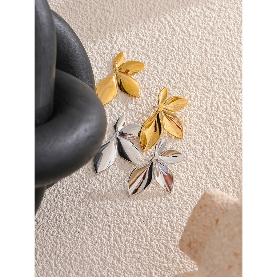 Brinco Flor de Folhas