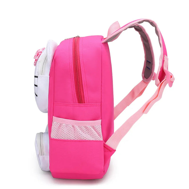 Mochila Escolar Para Meninas Hello Kitty