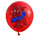 Balão bexiga homem aranha - Spiderman 12pcs