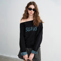 Moletom Cropped Feminino Xadrez com Ombros Vazados