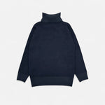 Suéter de Lã Feminino – Conforto Inverno Heritage Azul Marinho