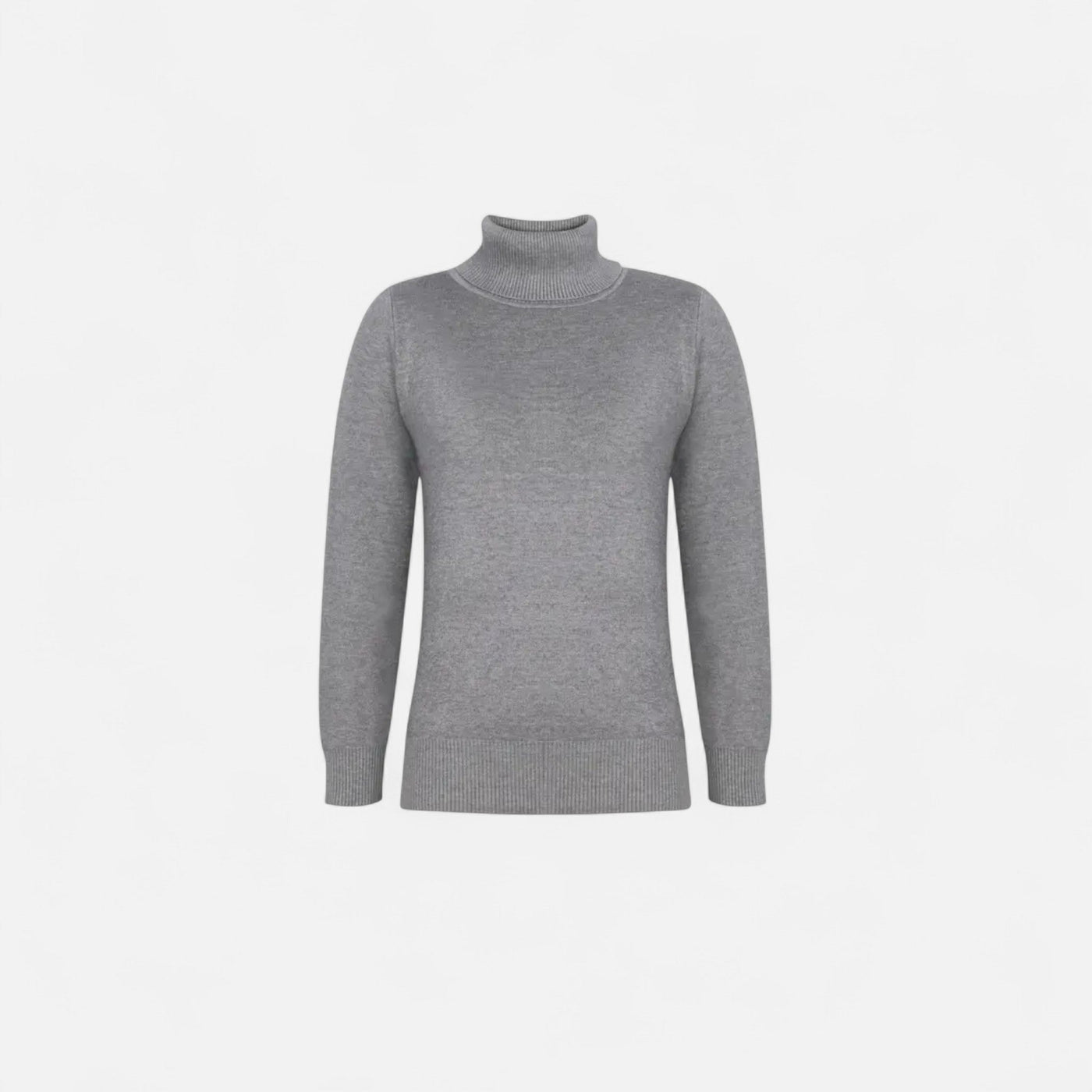 Suéter de Lã Feminino – Conforto Inverno Heritage Cinza