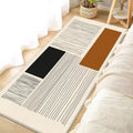 Tapete Passadeira Antiderrapante 150x50cm em Veludo Cristal Modelo 01