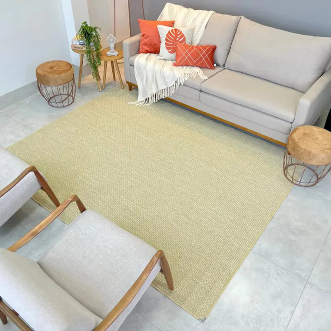 Tapete Sisal para Sala Antiderrapante 150x200cm Modelo 03