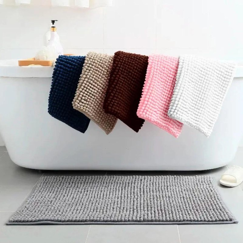 Tapete banheiro moderno absorvente e macio