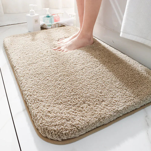 Tapete de Banheiro Luxe Cloud Comfort – Tapete Antiderrapante Extra Macio para uma Experiência de Spa