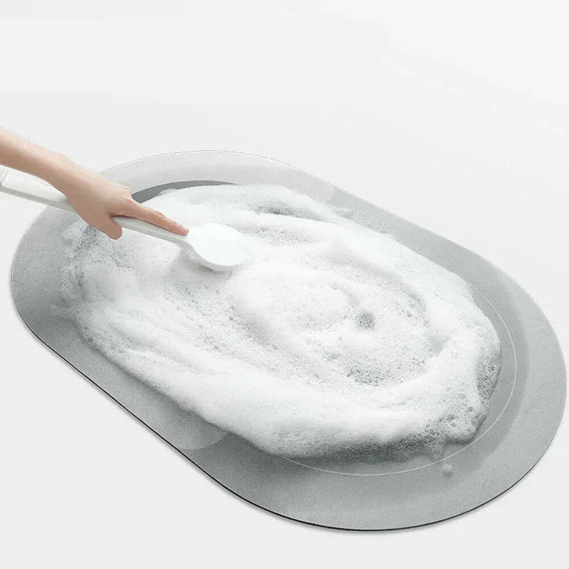 Tapete de Banho Antiderrapante com Secagem Rápida | Super Absorvente para Banheiro