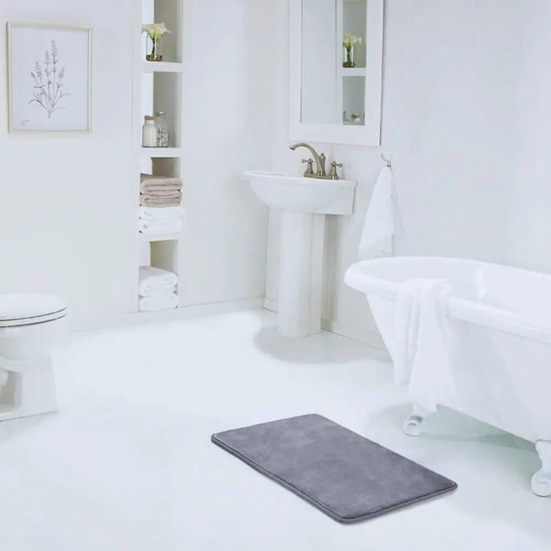 Tapete de Banho Luxora em Espuma de Memória • Conforto e Absorção Inigualáveis