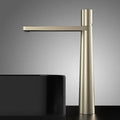 Torneira para banheiro Elegância Bica Alta Monocomando em Cromado Premium. Dourada