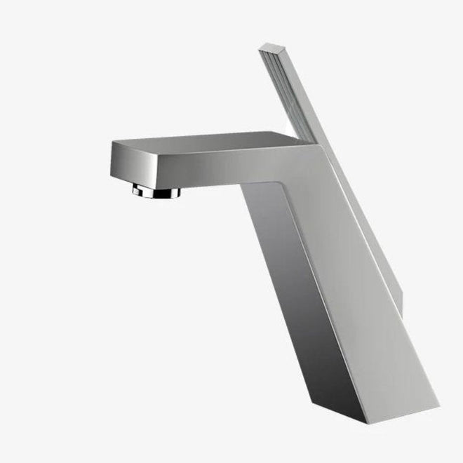 Torneira para banheiro Elegância Bica Alta Monocomando em Cromado Premium.