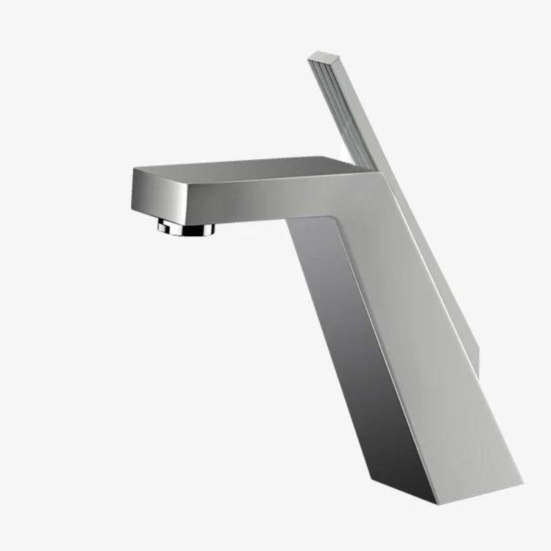 Torneira para banheiro Elegância Bica Alta Monocomando em Cromado Premium.