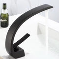 Torneira para banheiro Elegância Bica Alta Monocomando em Preto Fosco. Preta