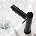 Torneira para banheiro Elegância Monocomando Bica Alta em Aço Inoxidável Polido.
